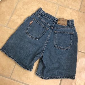 Vintage Highwaisted Denim Mom Shorts